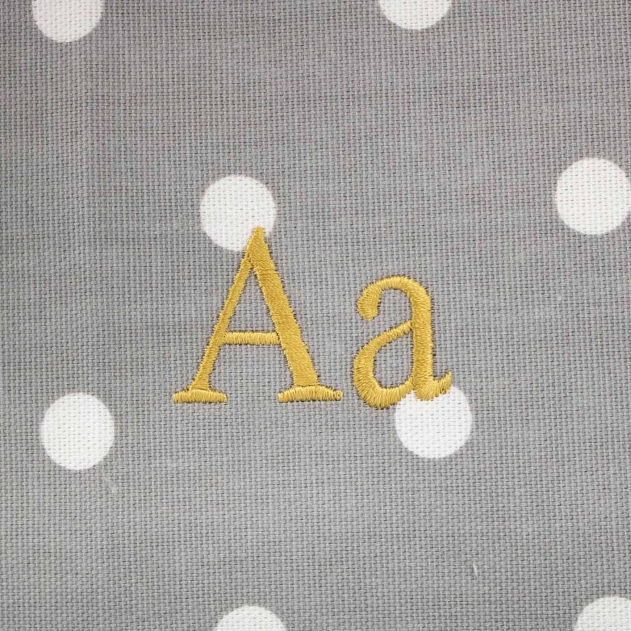Dog Crate Cover in Grey Spot by Lords & Labradors