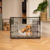 Dog Crate Bumper in Grey Spot by Lords & Labradors