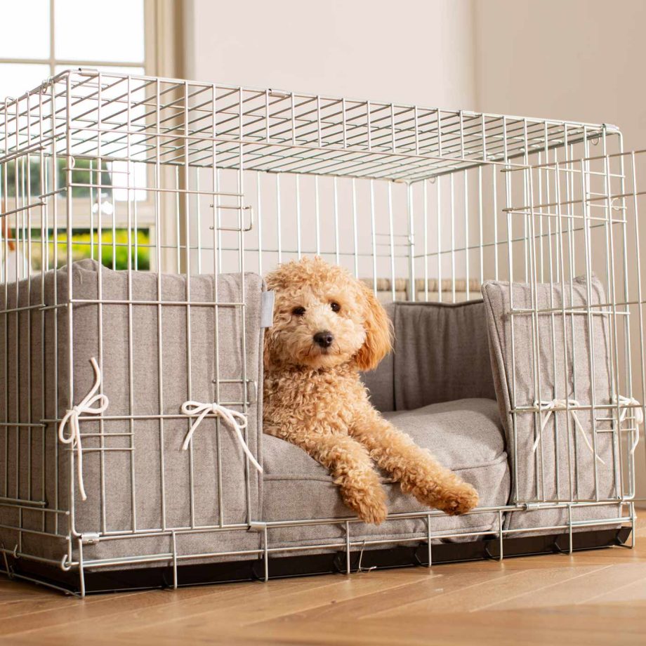 Dog Crate Bumper in Inchmurrin Ground by Lords & Labradors