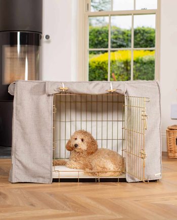 Dog Crate Cover In Inchmurrin Ground by Lords & Labradors