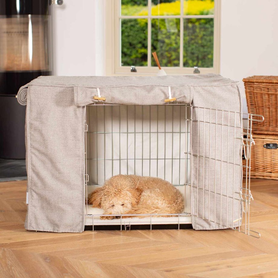 Dog Crate Cover In Inchmurrin Ground by Lords & Labradors