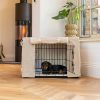 Dog Crate Cover In Savanna Oatmeal by Lords & Labradors