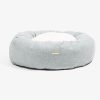 Donut Bed With Removable Covers in Inchmurrin Iceberg by Lords & Labradors