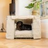Dog Crate Set in Savanna Oatmeal by Lords & Labradors