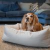 Essentials Twill Box Bed in Linen by Lords & Labradors