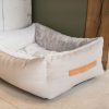 Essentials Twill Box Bed in Linen by Lords & Labradors