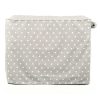 Dog Crate Cover in Grey Spot by Lords & Labradors
