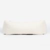 Box Bed With Removable Covers in Ivory Bouclé by Lords & Labradors