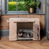 Dog Crate Cover In Savanna Oatmeal by Lords & Labradors