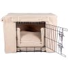 Dog Crate Set in Savanna Oatmeal by Lords & Labradors